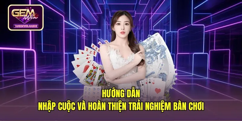 Các bước tham gia đặt cược trực tiếp tại live casino gemwin