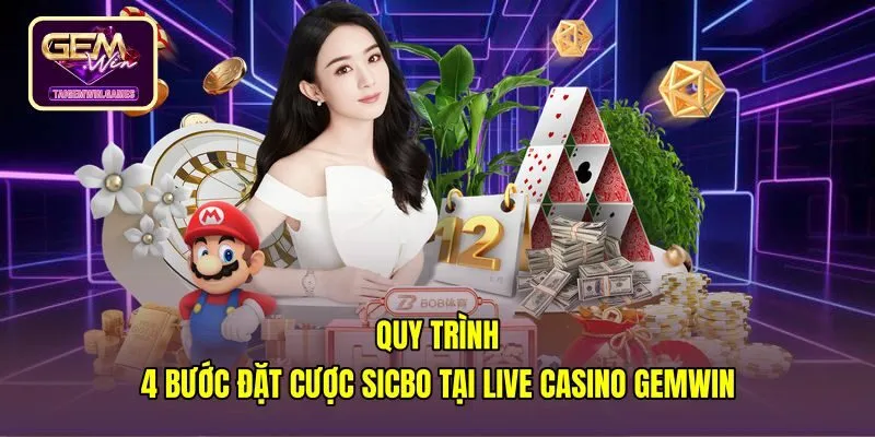 Quy trình bốn bước đặt chip chuẩn xác trong cách chơi Sicbo