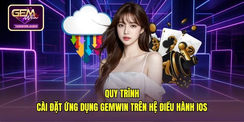 Các bước tải app gemwin trên iPhone qua trình duyệt Safari